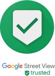 Google Street View Trusted logo